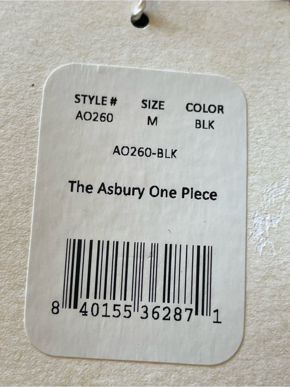 Andie The Asbury One Piece Black High-Neck Swimsuit NWT - Picture 7 of 12